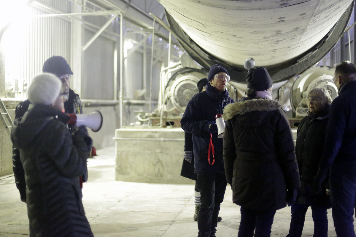 Concert in Faxe Limestone Quarry